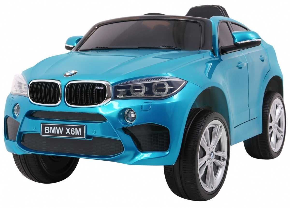 BMW X6M Elektryczne Autko dla dzieci Lakier Niebieski JJ2199