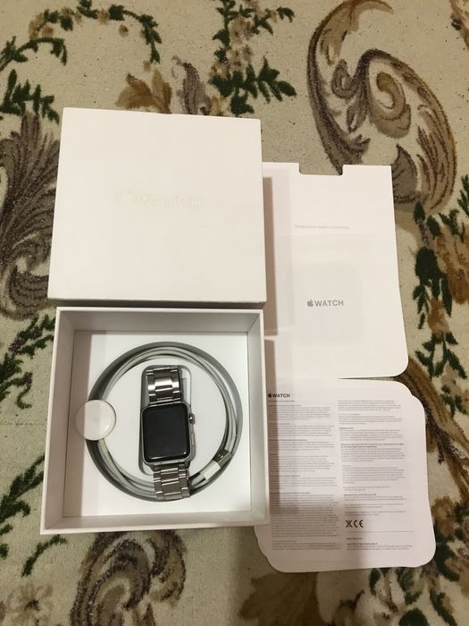 Apple Watch Stainless Steel 42мм повний комплект