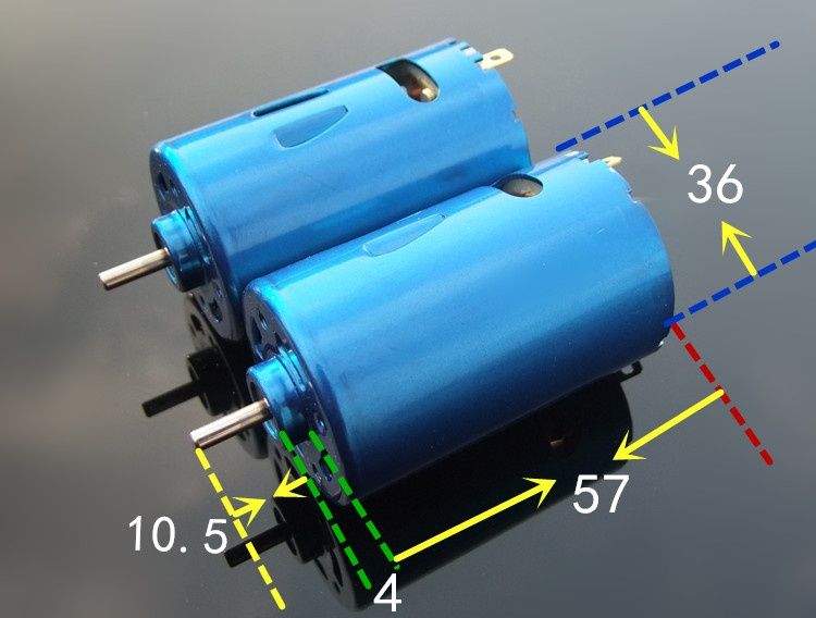 Електромотр 550 12-24v