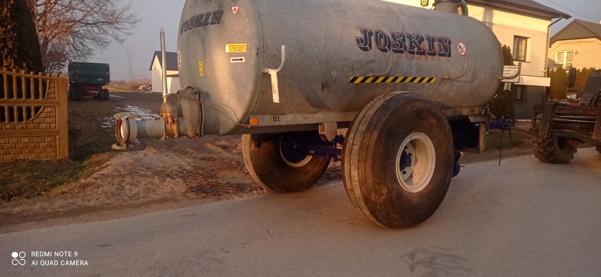 Beczkowóz asenizacyjny Beczka 7000l transport gratis