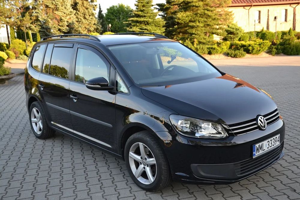 Volkswagen Touran Oryginalny Lakier-BEZWYPADKOWY Po Dużym Serwisie Stan BDB