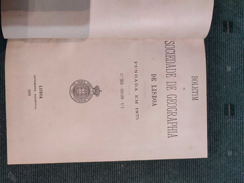 Boletim da Sociedade de Geographia de Lisboa - 1899