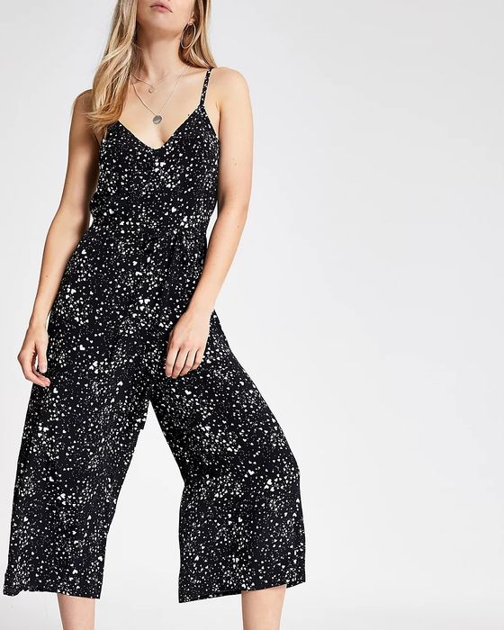 Kombinezon letni boho z wiskozy RIVER ISLAND XS 34