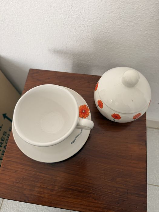 Conjunto de chá com 6 peças