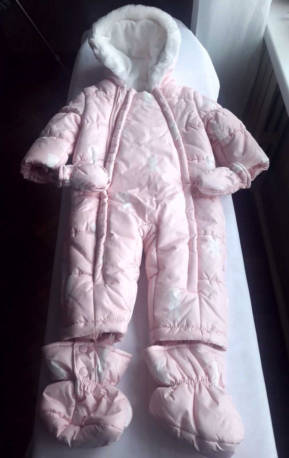 Термокомбінезон для дівчинки Chicco. Оригінал. Розмір 68/9М