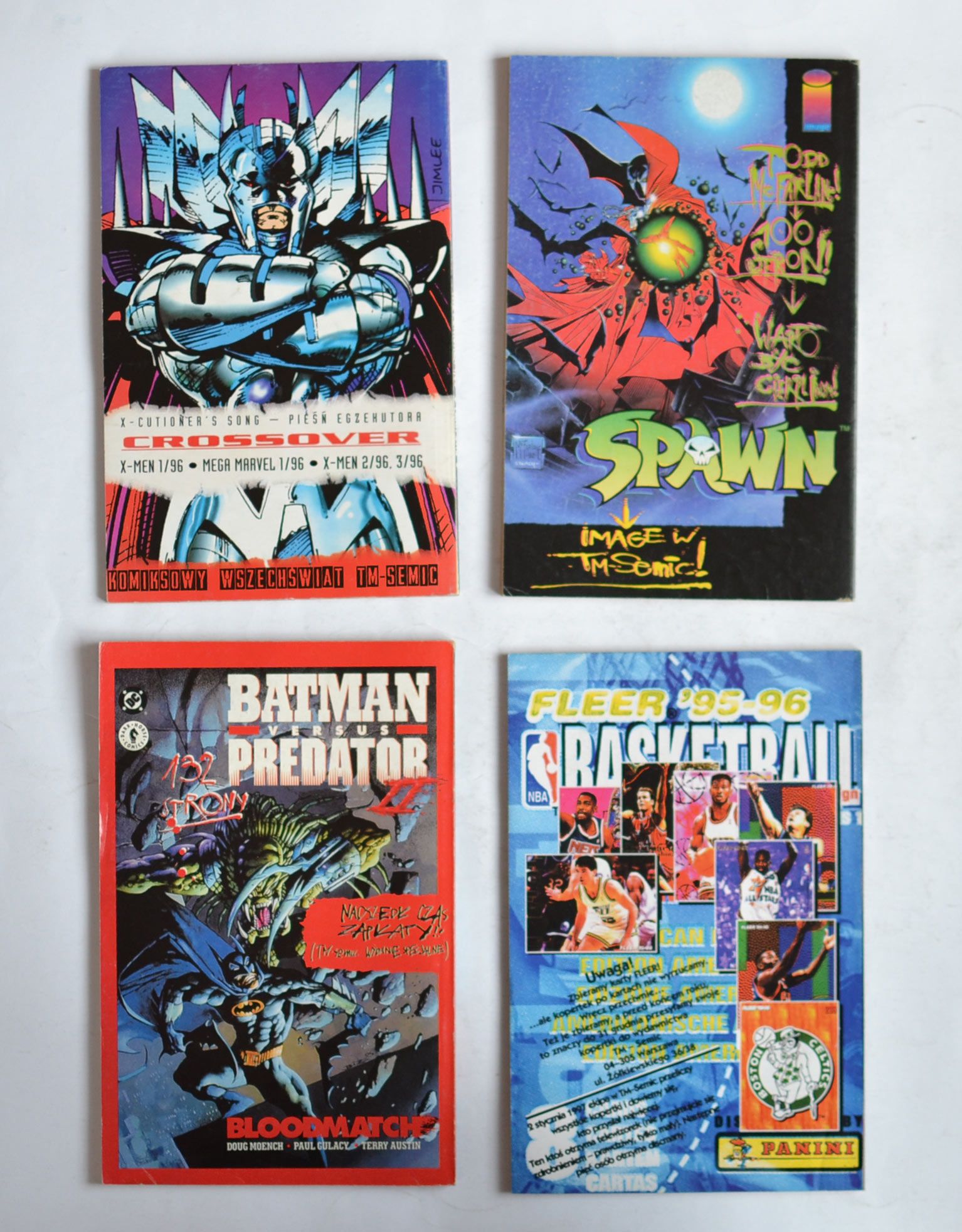 Komiksy:	the Punisher rok 1996 Tm Semic Całość lub na sztuki
