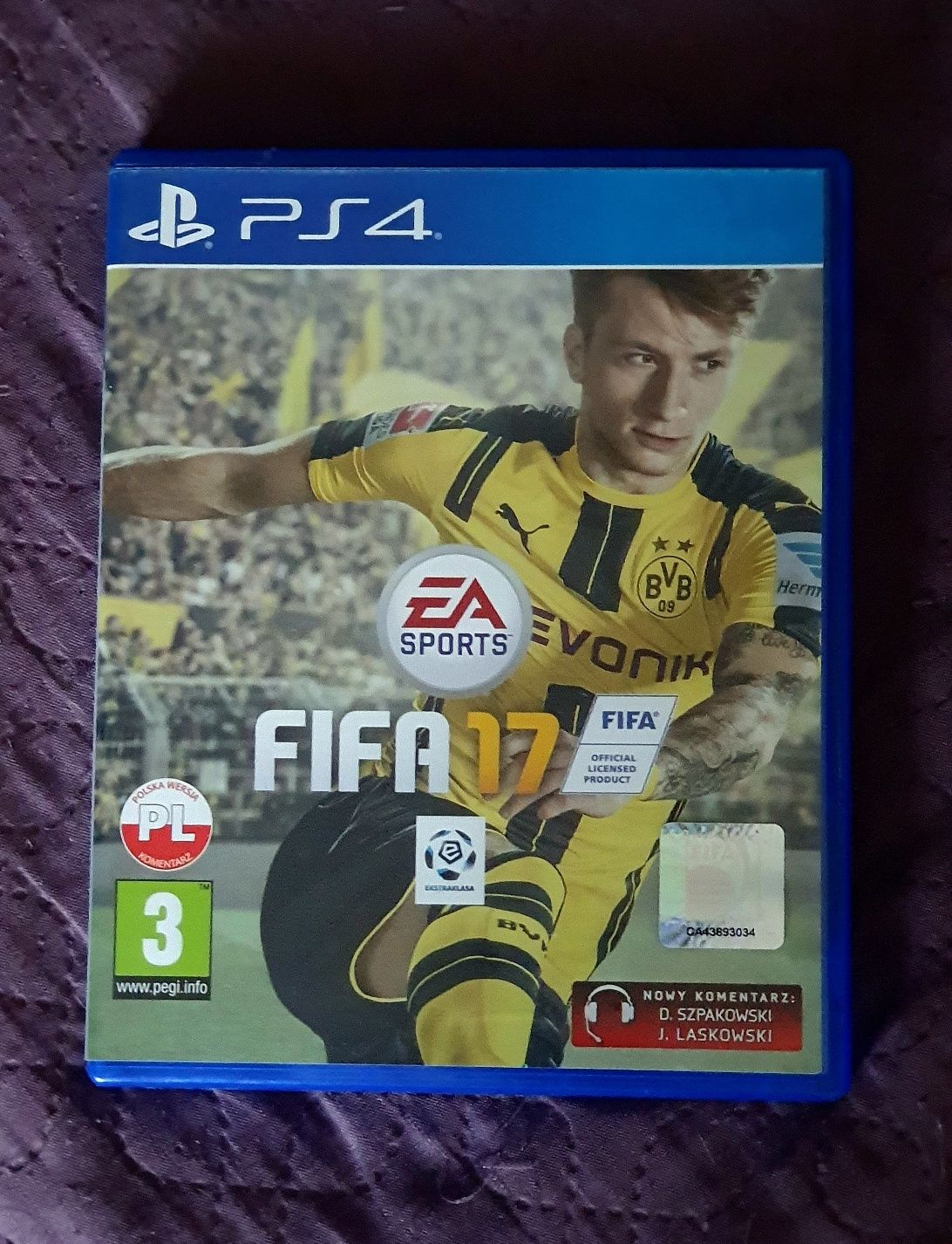 FIFA 17 PK. PS4  w idealnym stanie