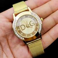 Nowy złoty zegarek D&G damski