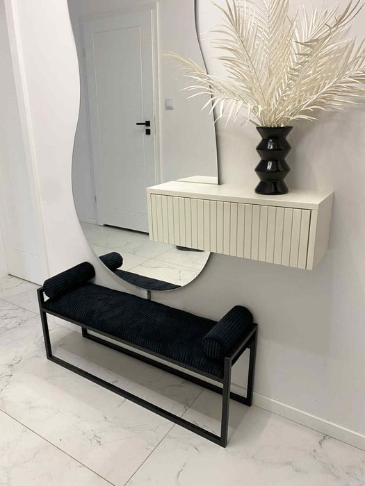 Siedzisko wiatrołap nowoczesne loft ławka tapicerowana do sypialni gar