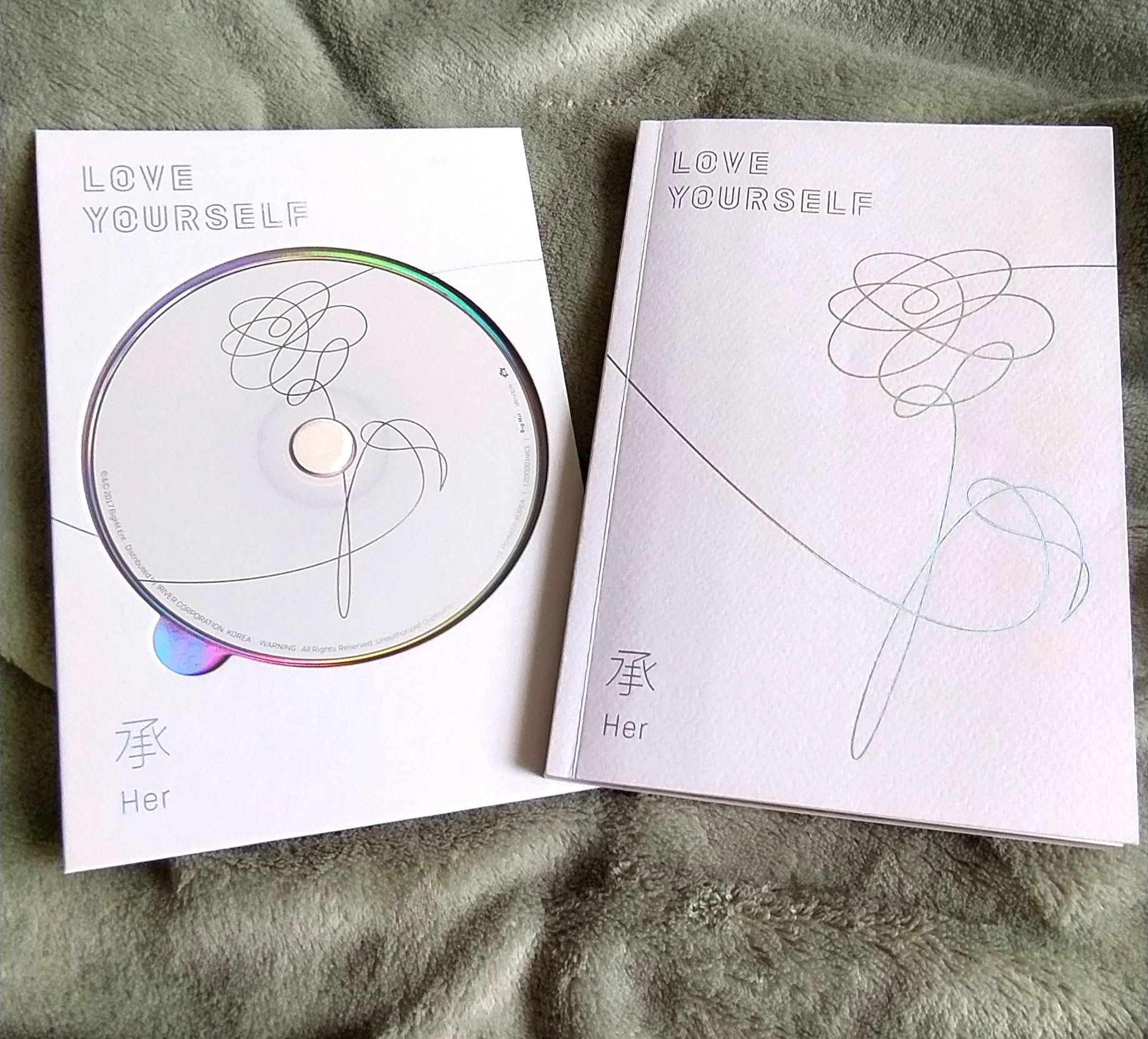 Album BTS Love Yourself  Her ver O +karta +karta