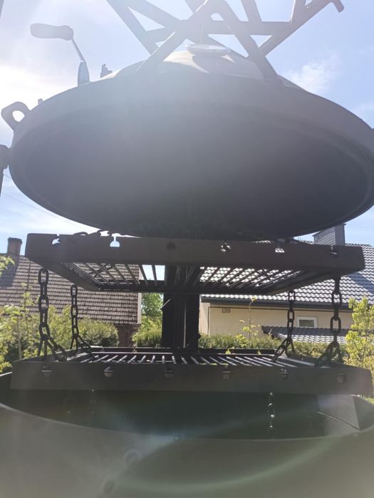 Grill  ozdobny palenisko 2w1, mobilny