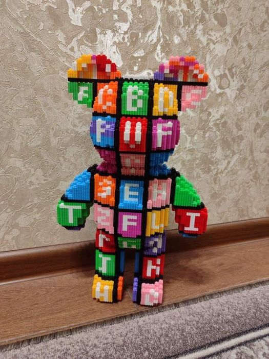 Конструктор,  3Д Ведмідь, 3000 деталі,  Magic block