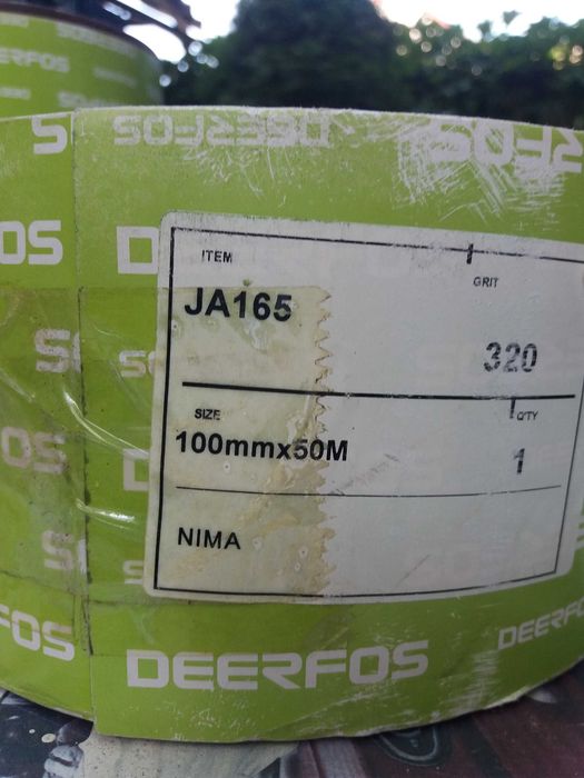 Papier ścierny JA 165 - rolka 100mmx50m P320