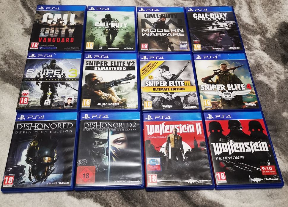 SPRZEDAM gry na Playstion 4 i playstation 3