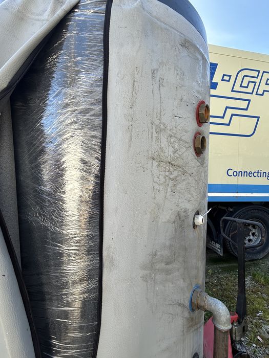 Bojler MetalBet z dwiema wężownicami (jedna uszkodzona)