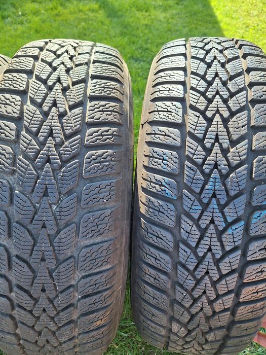 4x Dunlop Winter Response 2 - 2017 rok - 195/65/15 - 7mm