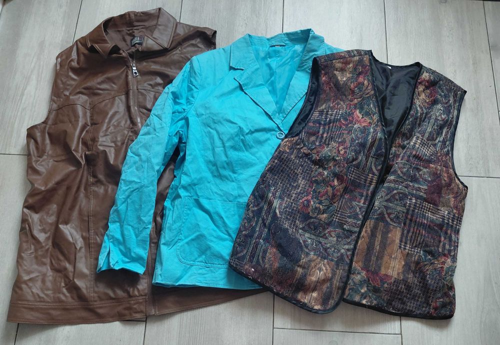 Mega paka zestaw 22 sztuk ubrań damskich 50, 52