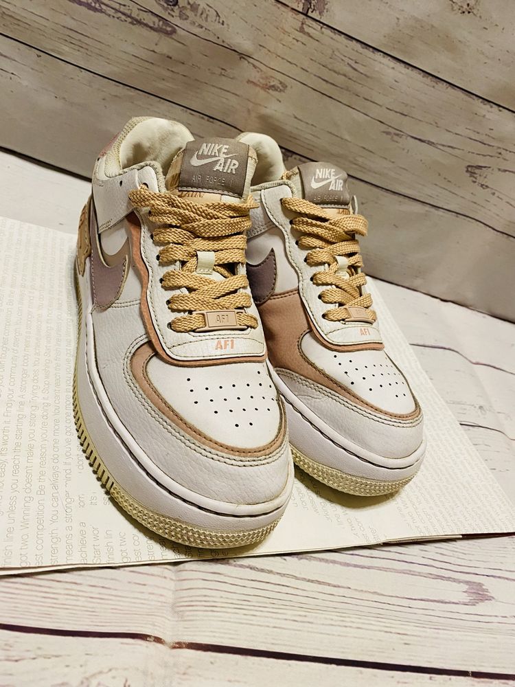 Кроссовки Nike Air Force 1 Shadow Amethyst Ash оригинал