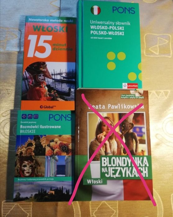 Nowe książki/materiały do nauki języka włoskiego