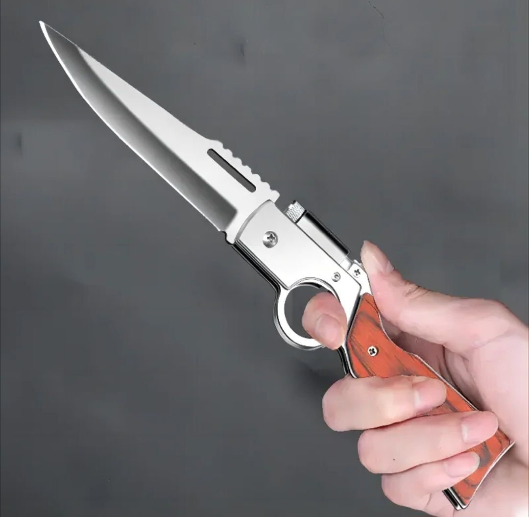 Nóż survivalowy składany scyzoryk