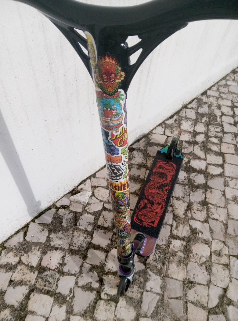 Trotinete profissional de freestyle