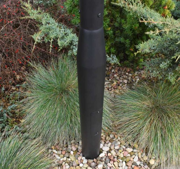 Słup oświetleniowy składany 3mb Czarny lub Szary