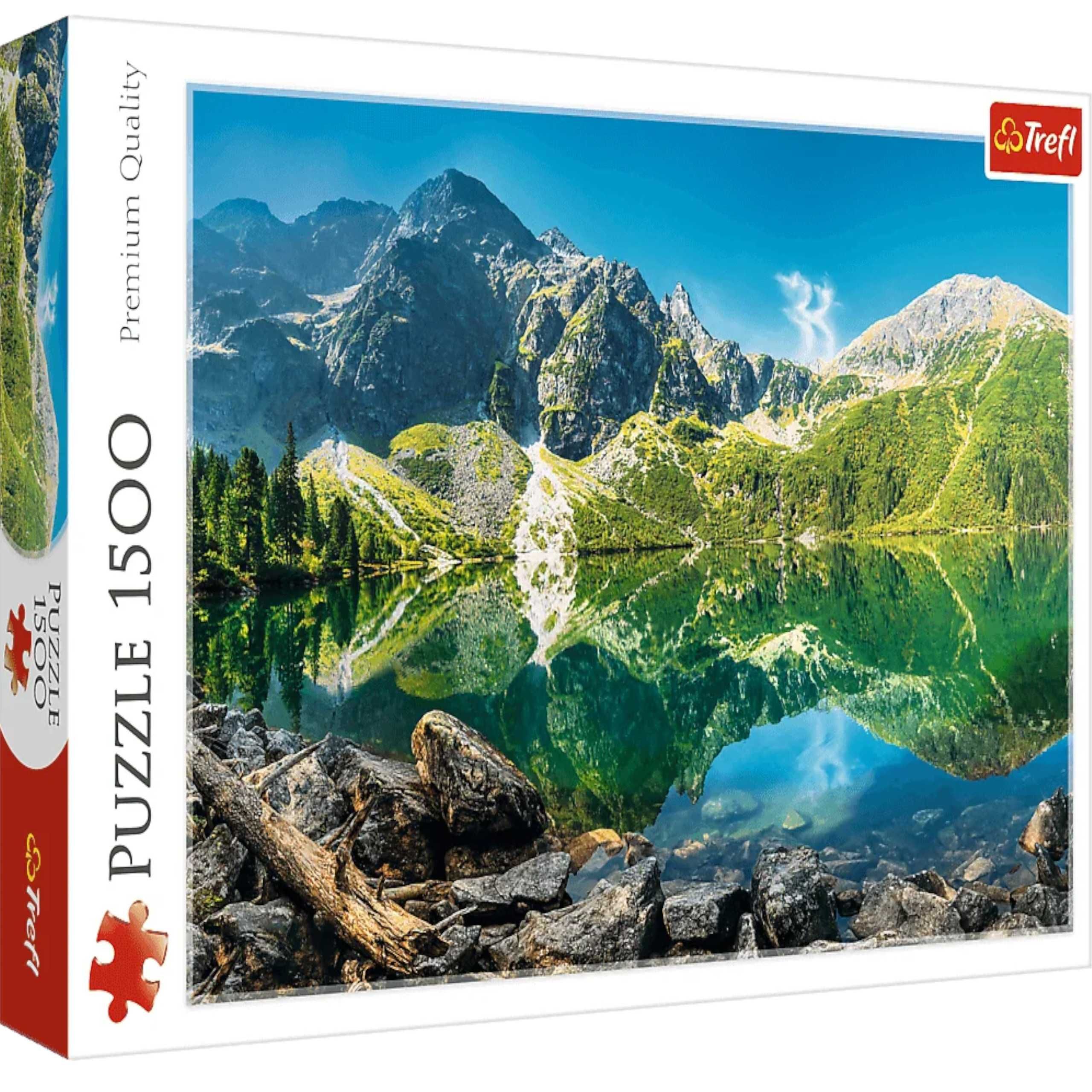 Puzzle Trefl 26167 Morskie Oko Tatry 1500 elementów Polska nowe