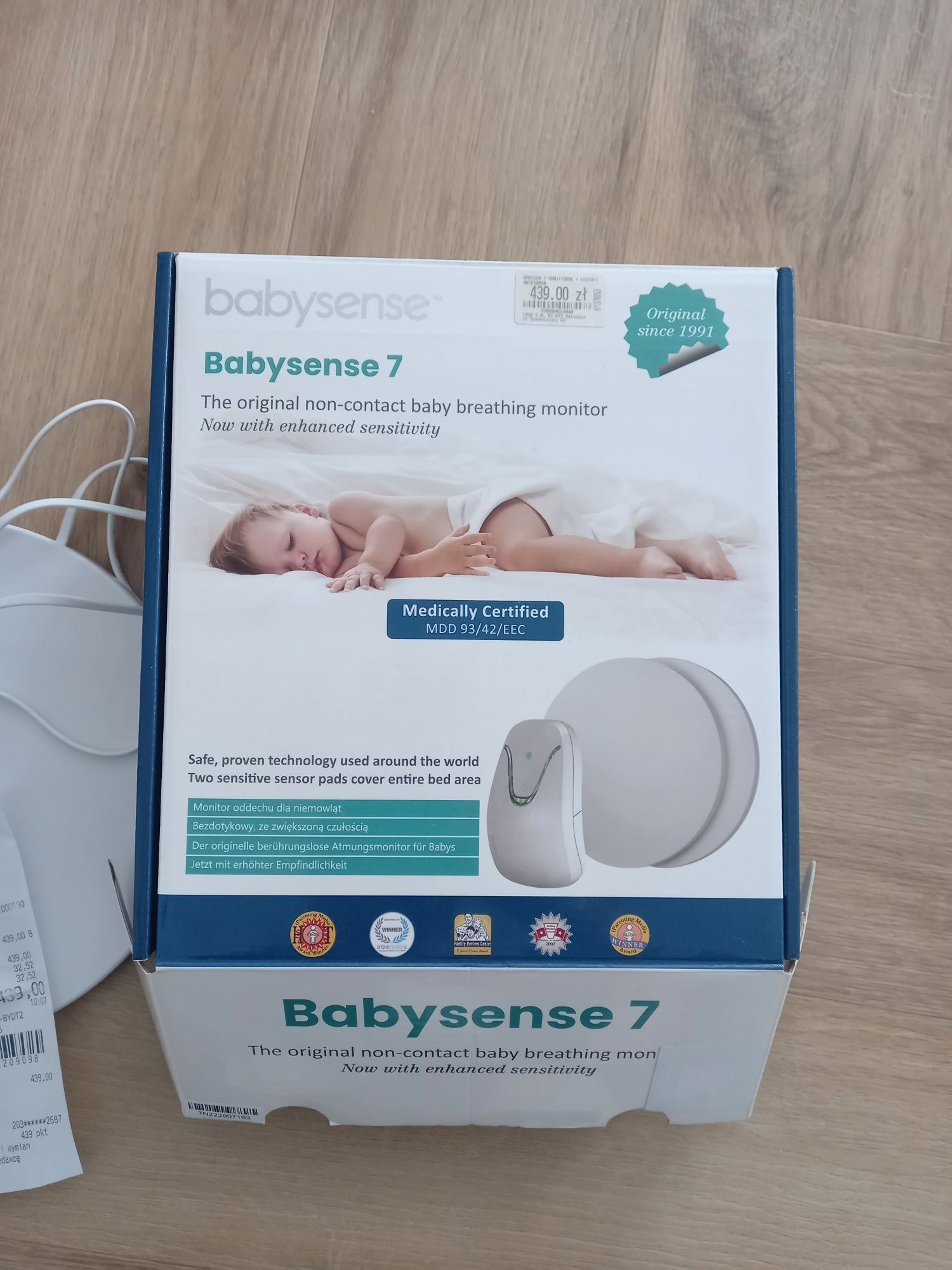 Monitor  snu monitor oddechu babysense 7