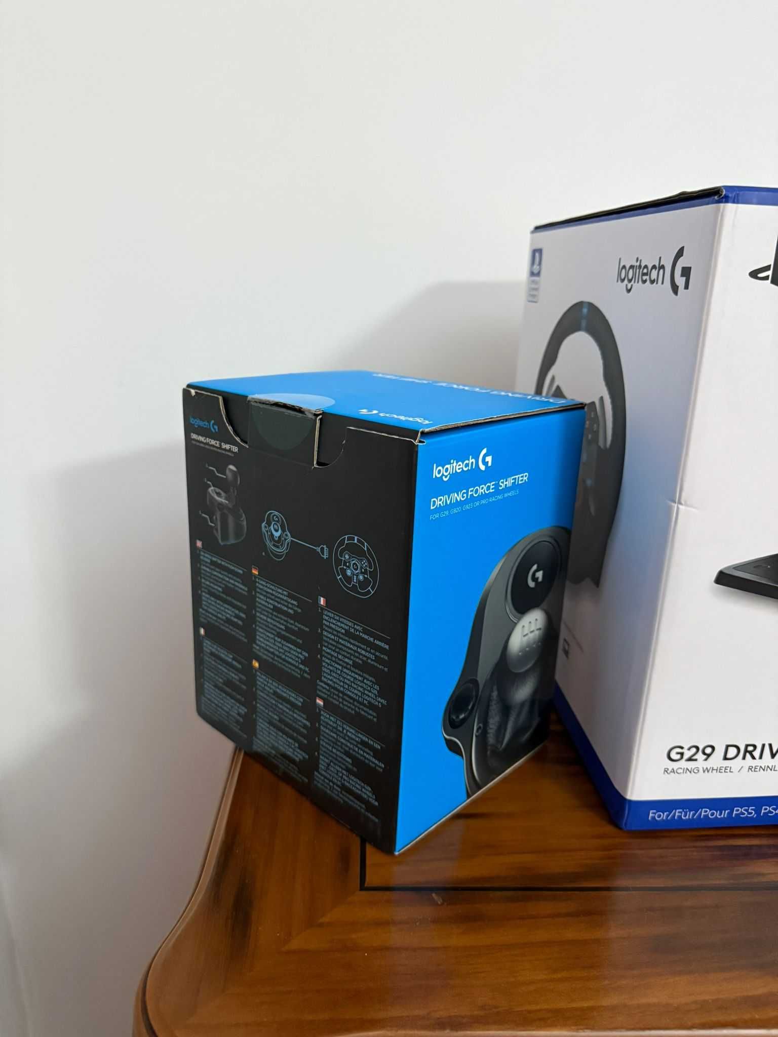 Logitech g29 mais caixa de velocidades