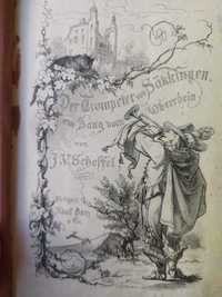 Антикварная книга 1878 г.в.  "Der Trompeter von Säckingen"