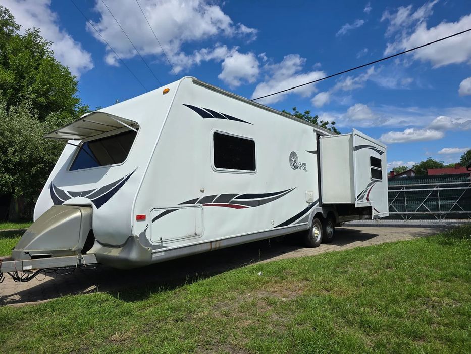 Airstream Forest river grand surveyor GS 280 slideout  Duza Amerykańska Przyczepa kempingowa XL Slideout domek Holenderski