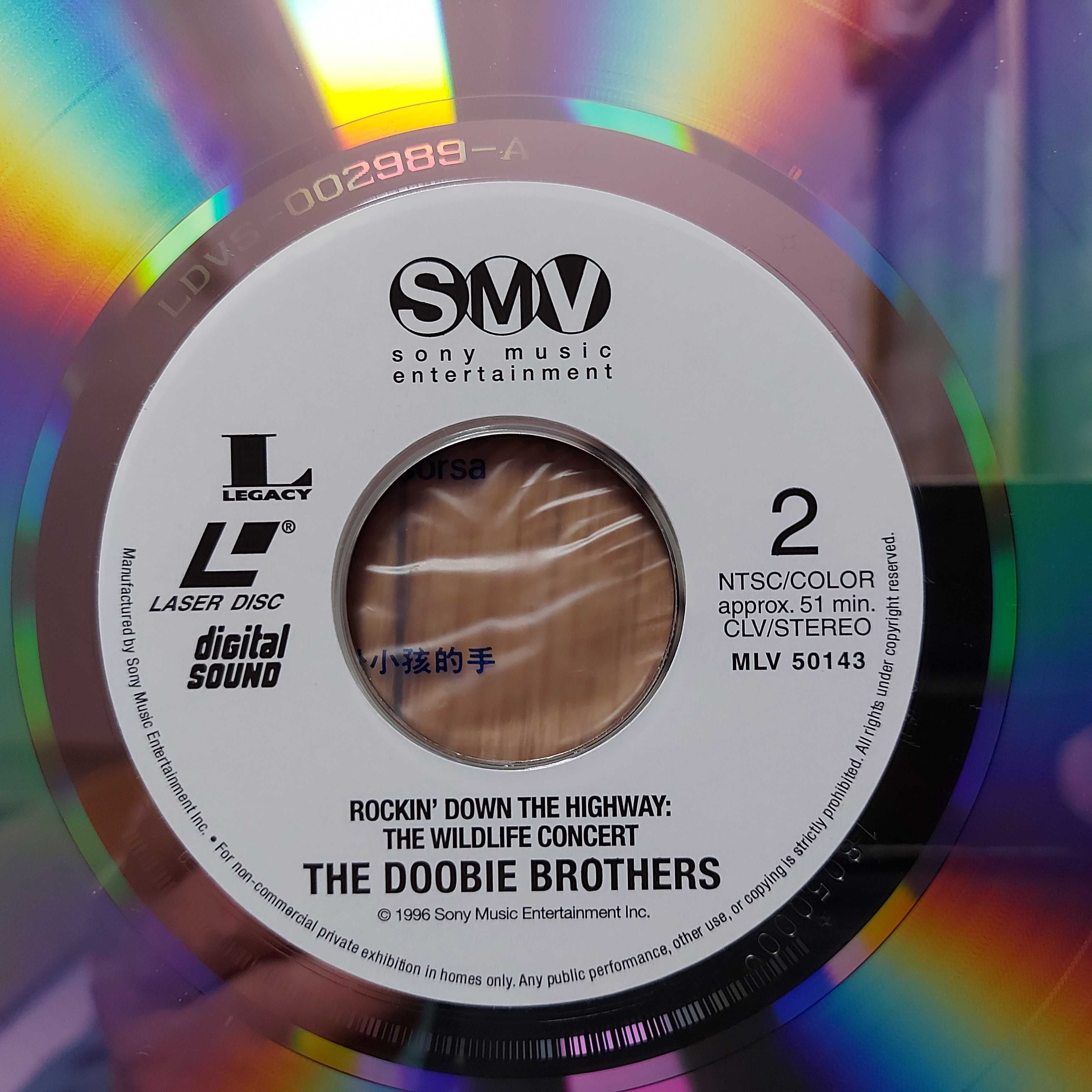 Laserdisc The Doobie Brothers ‎Rockin' Down The Highway The Wild (M/M)