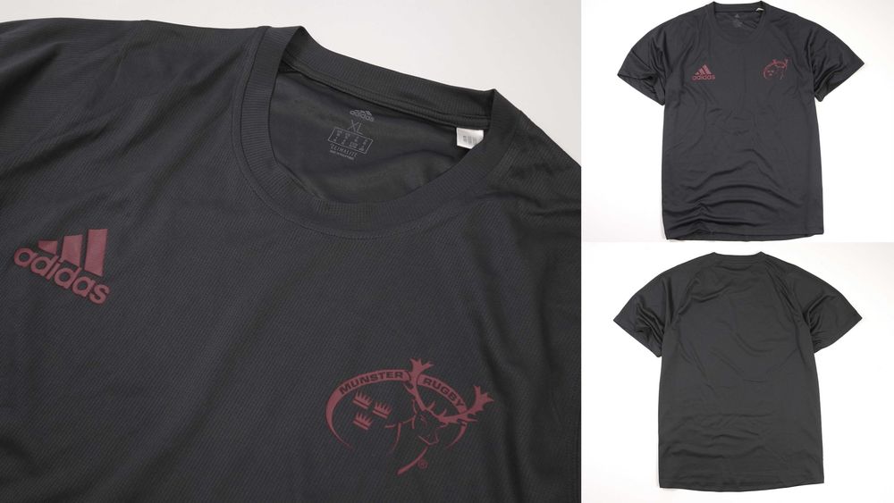 Adidas Munster Rugby Sportowa Koszulka Męska Climalite Roz XL