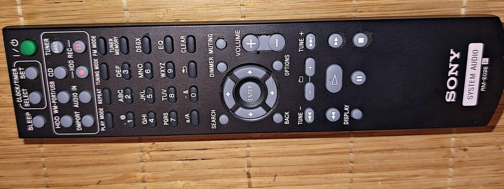 Sony RM E02e pilot audio oryginał