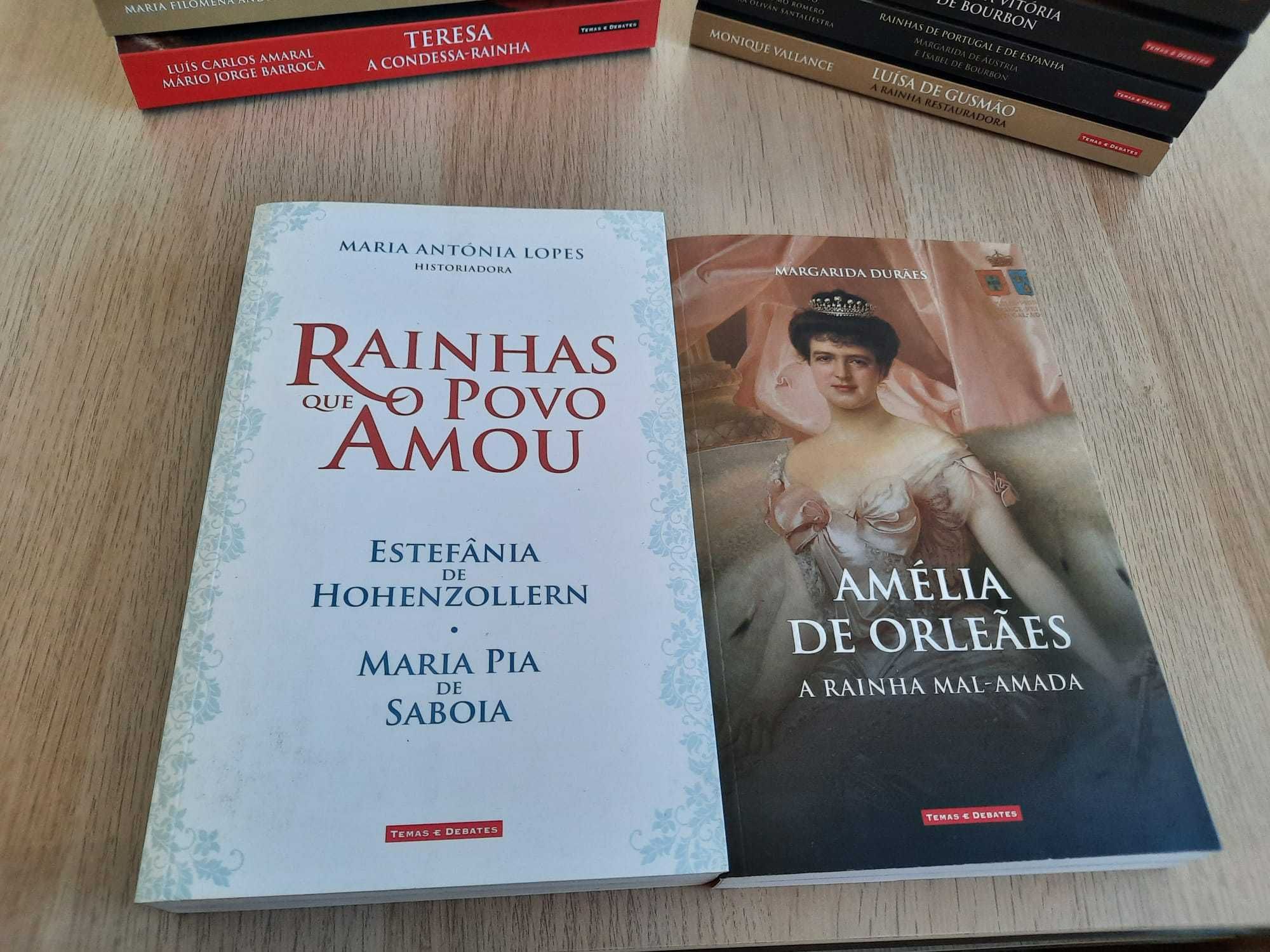 Livros Rainhas de Portugal (portes grátis)