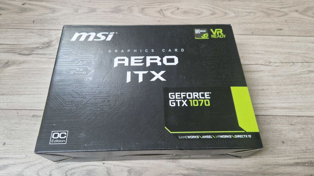 Karta graficzna GeForce GTX 1070 MSI Aero ITX (OC Edition)