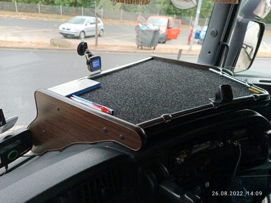 Поличка на торпеду Scania R