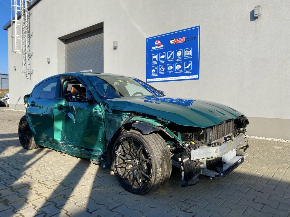 BMW M3 Competition MxDrive Uszkodzony