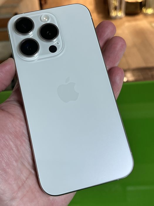 Магазин! iPhone 15 Pro 256gb White Neverlock!E-sim! Гарантія! Обмін!