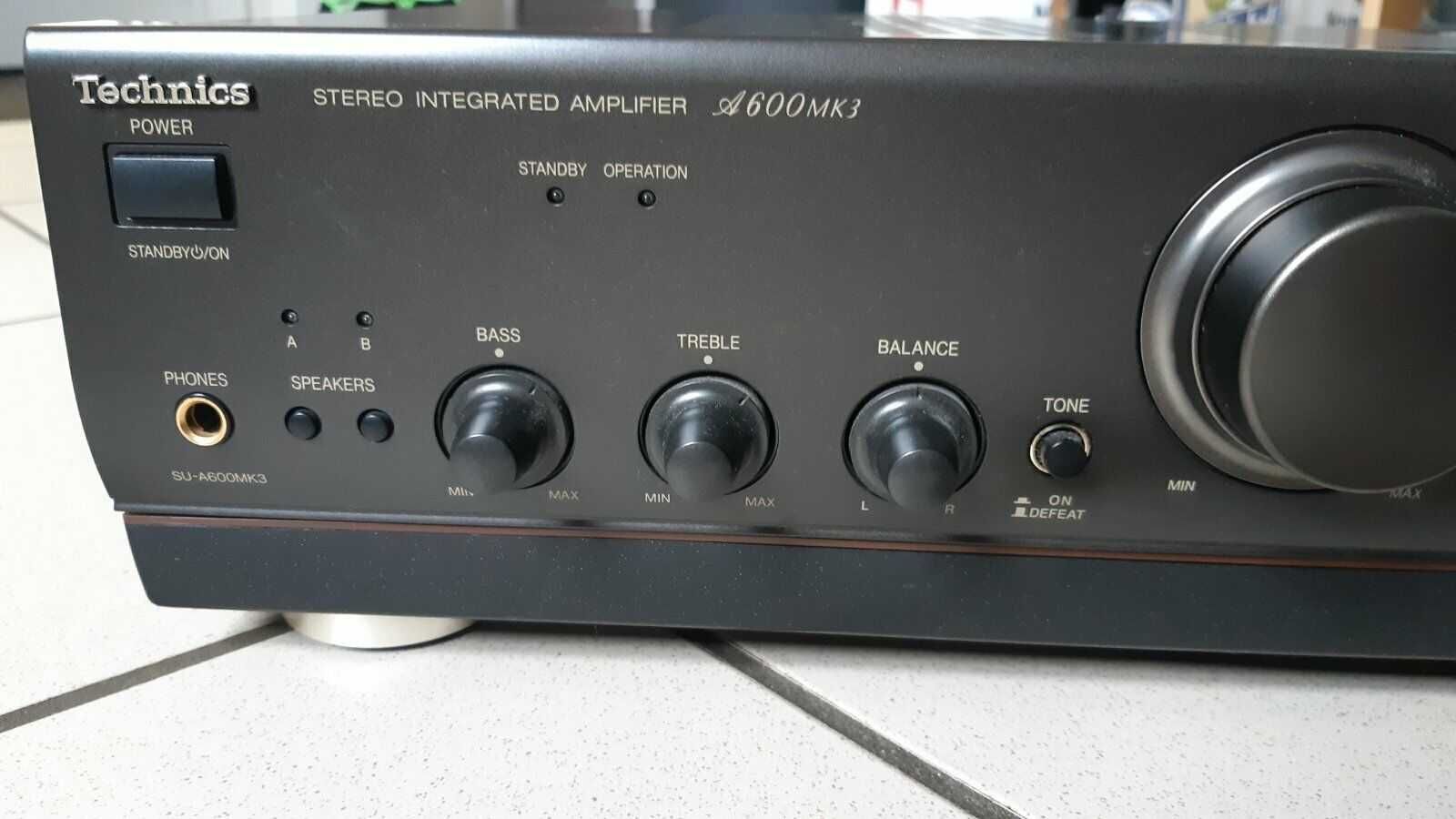 Amplificador Technics SU-A600 MK3