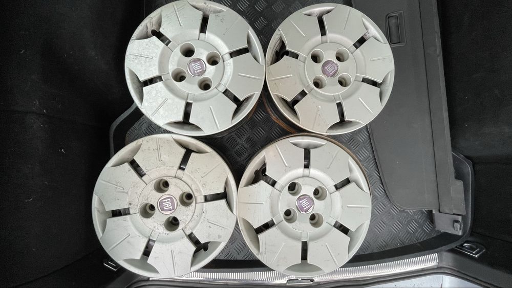 Oryginalne kołpaki 13” Fiat Panda i felgi stalowe