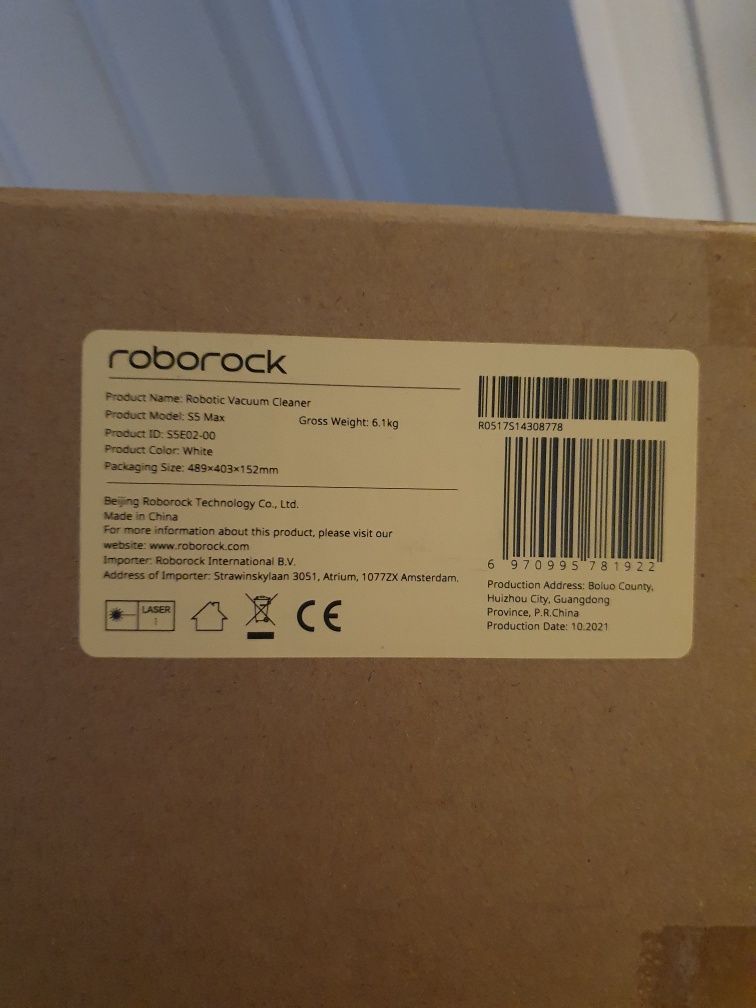 Робот-пилосос RoboRock S5 Max White. S5E02-00