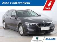 BMW Seria 5 520d, Automat, VAT 23%, Skóra, Navi, Klimatronic, Tempomat,