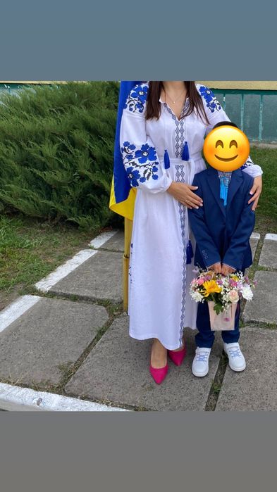 Вишита сукня галичанка