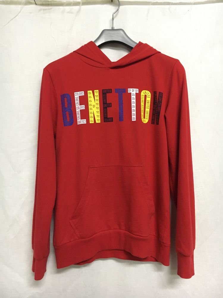 Sweat benetton xl criança 10/12 anos