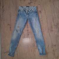 Spodnie jeansowe Zara 36 S rurki