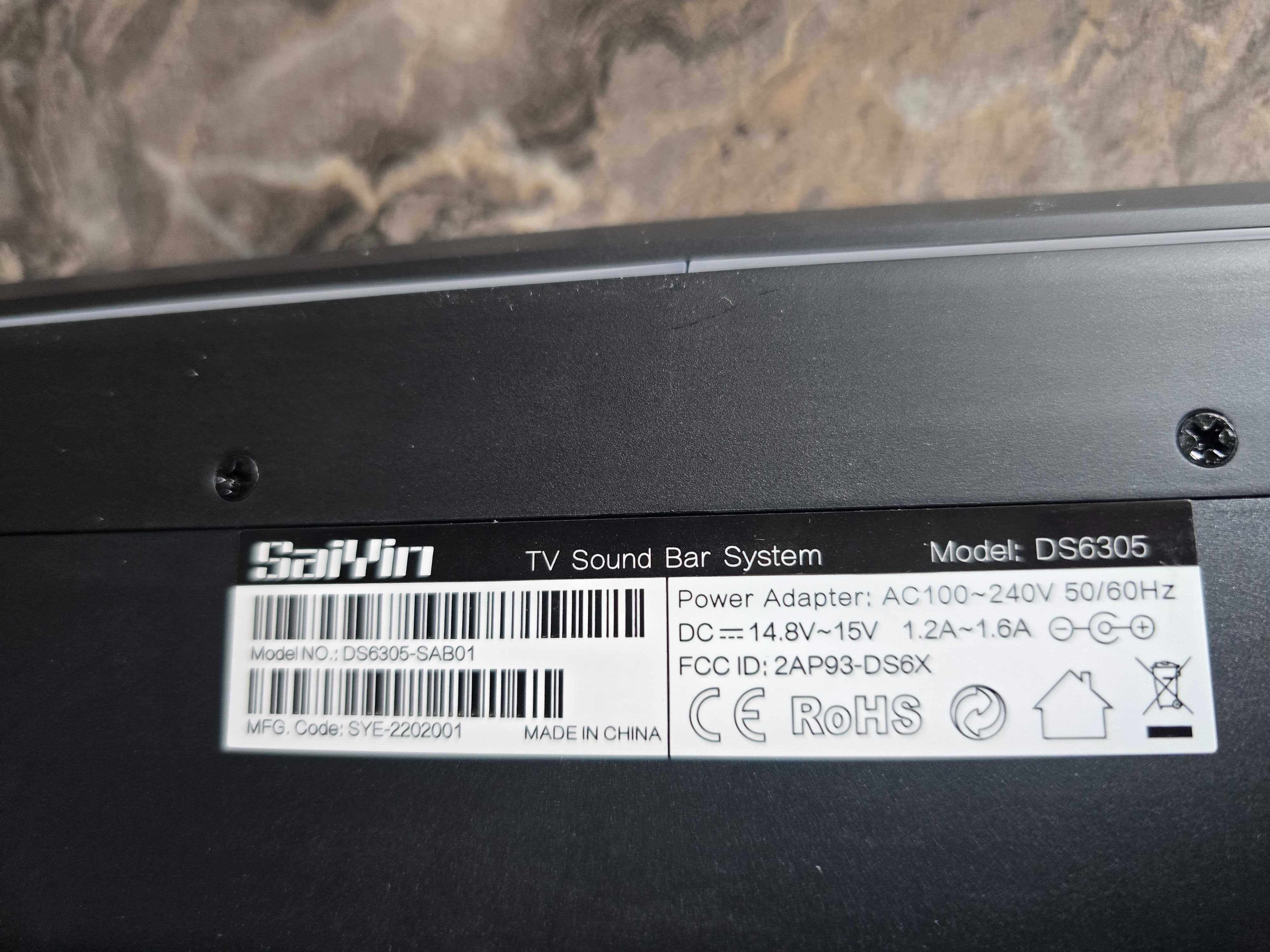 Soundbar stan nowy