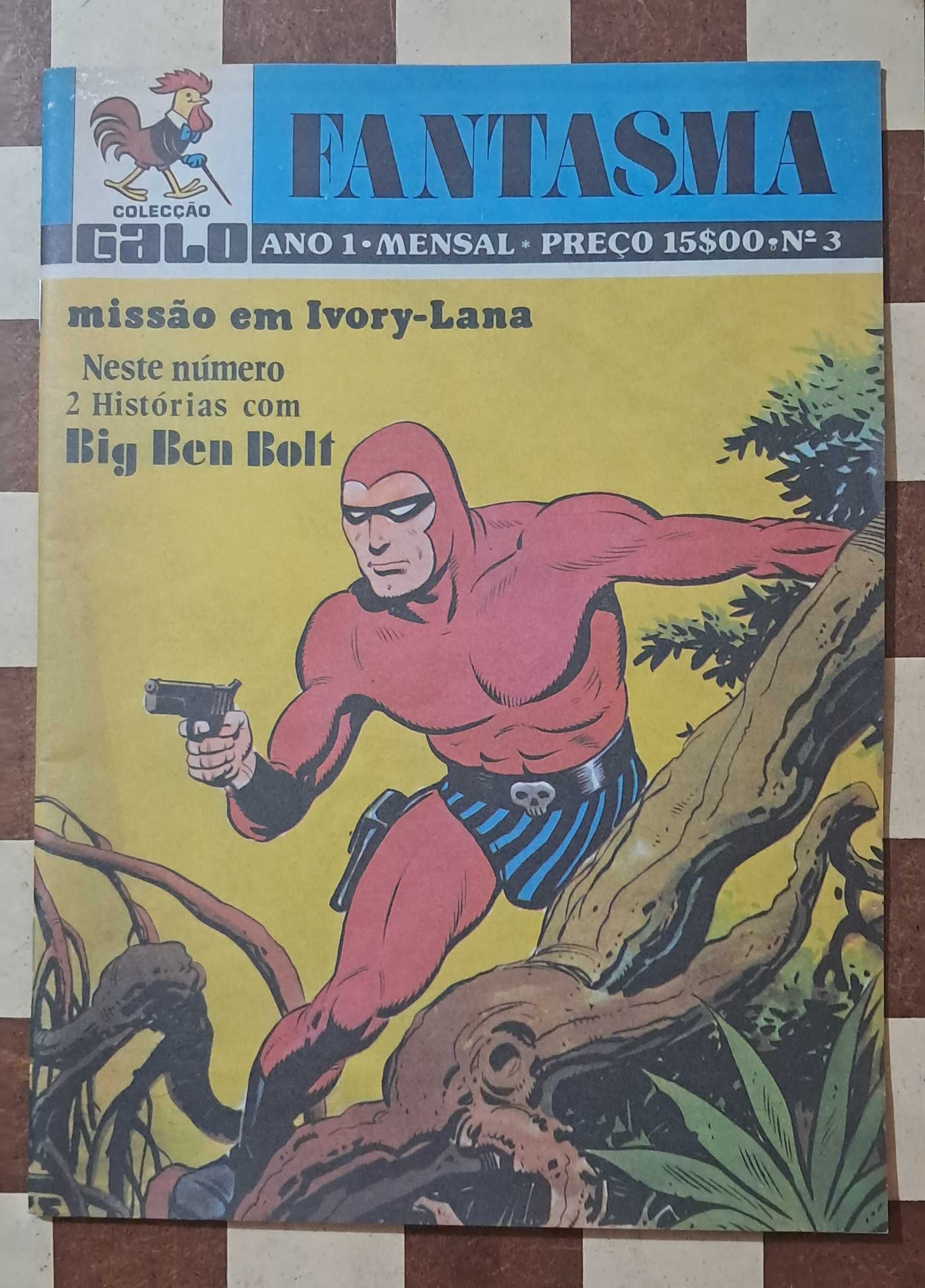 Conjunto lote Revistas antigas banda desenhada