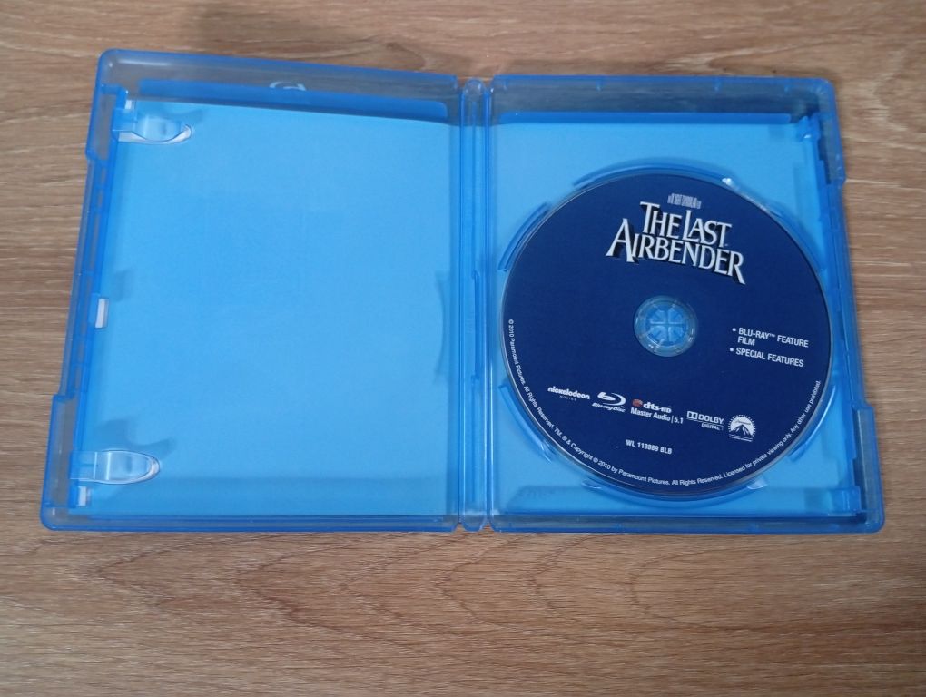 O último Airbender Blu-ray