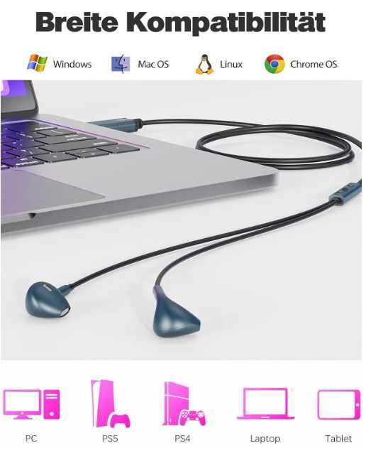 Słuchawki USB Solmimi